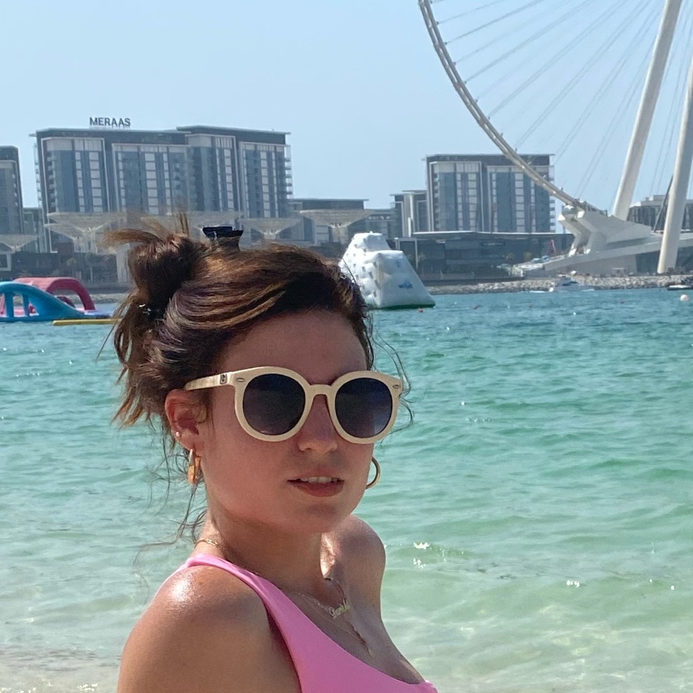 Dolce & gabbana round sunglasses off white